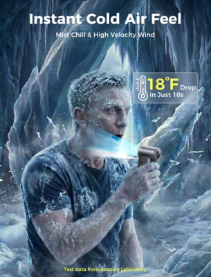Aecooly Portable Misting Fan Cold Air Pro 5