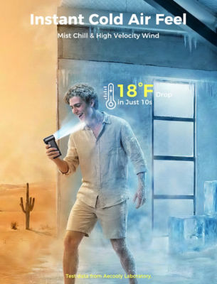 Aecooly Portable Misting Fan Cold Air Pro 6