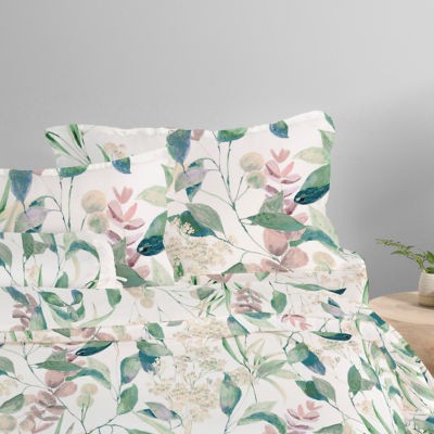 Robinsons Cool Bamboo Wildflower Walk Printed Bed Sheet Set - Hotel Collection 2