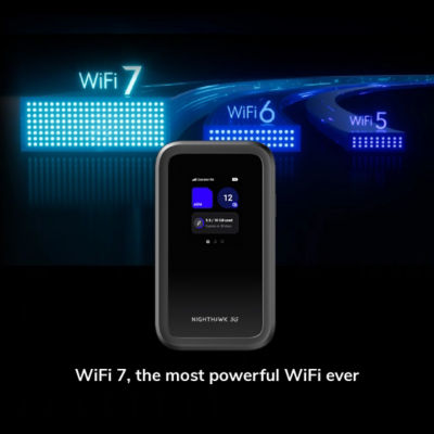 NETGEAR Nighthawk M7 5G WiFi 7 Mobile Hotspot Router with eSIM (MH7150) 5