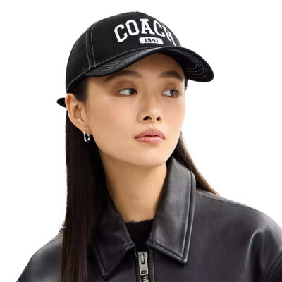 COACH Coach 1941 Varsity Trucker Hat Black CCN87 3