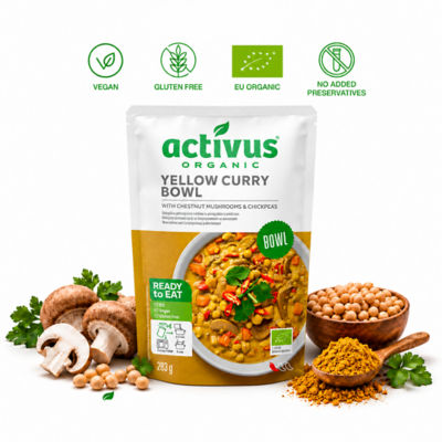 ACTIVUS ORGANIC YELLOW CURRY BOWL 283G 4