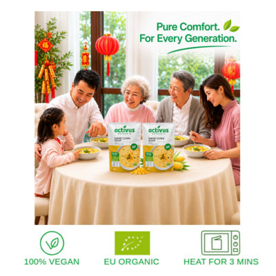 ACTIVUS ORGANIC SWEET CORN SOUP 400G 3
