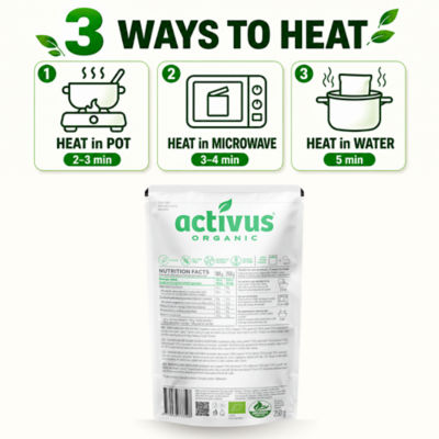 ACTIVUS ORGANIC QUINOA BOWL WITH VEGETABLES 250G 2