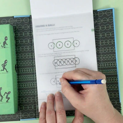 Tiger Tribe Flipbook Kit - Animation Action 3
