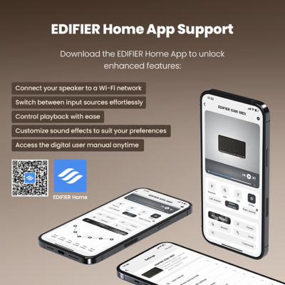 EDIFIER S300 桌面无线音箱 80W 5