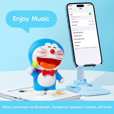 Rock Doraemon Mic King Bluetooth Speaker 6
