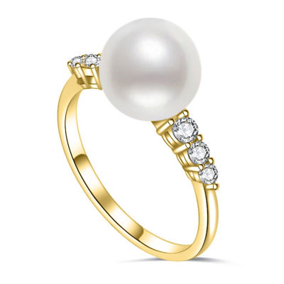 Pearly Lustre New Yorker Freshwater Pearl Ring WR00256 1