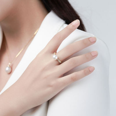 Pearly Lustre New Yorker Freshwater Pearl Ring WR00256 4