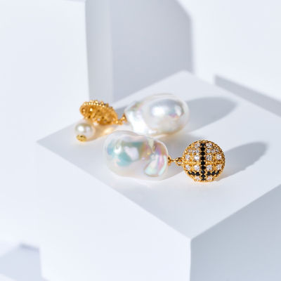 Pearly Lustre Freshwater Pearl Earrings WE01014 | TWEED 4