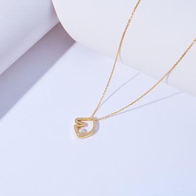 Pearly Lustre Top Grade Freshwater Pearl Necklace WN00781 | HORSE 4