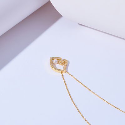 Pearly Lustre Top Grade Freshwater Pearl Necklace WN00781 | HORSE 6
