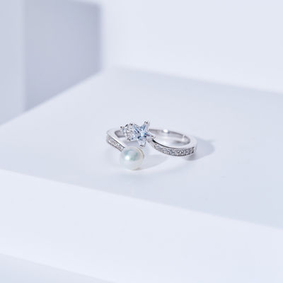 Pearly Lustre Top Grade Freshwater Pearl Ring WR00415 | STARRY 2