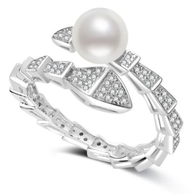 Pearly Lustre Top Grade Freshwater Pearl Ring WR00324 | SAFARI 1