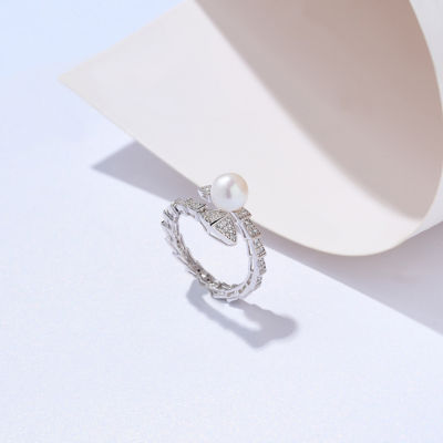 Pearly Lustre Top Grade Freshwater Pearl Ring WR00324 | SAFARI 4