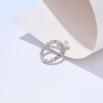 Pearly Lustre Top Grade Freshwater Pearl Ring WR00324 | SAFARI 6