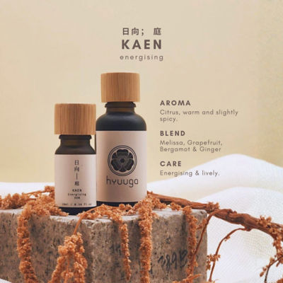 Hyuuga's aromatherapy products [Bundle] Kaen Essential Oil Blend + ShinrinYoku Home Diffuser 5