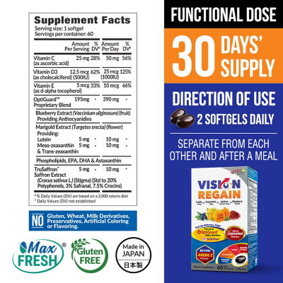 LABO NUTRITION [Bundle of 3] LABO Nutrition VisionREGAIN 60s 10