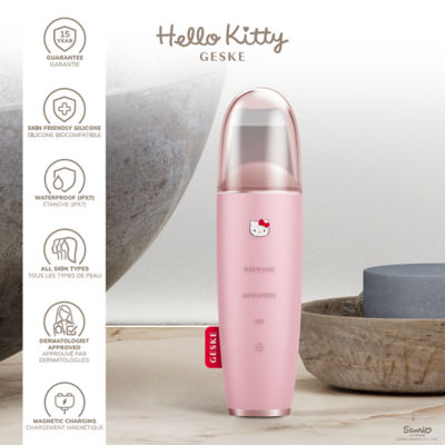 Geske Hello Kitty MicroCurrent Skin Scrubber & Blackhead Remover | 9 in 1 - Pink 5