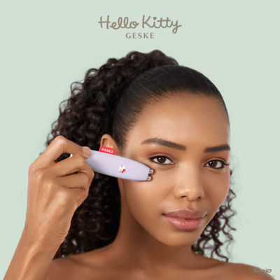 Geske Hello Kitty MicroCurrent Face-Lift Pen | 6 in 1 - Purple 4