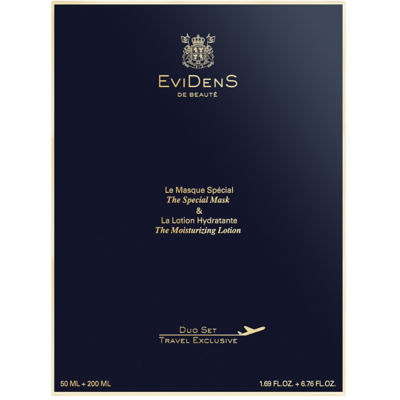 EVIDENS DE BEAUTÉ The Moisturizing Lotion & The Special Mask Travel Duo Set 3