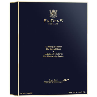 EVIDENS DE BEAUTÉ The Moisturizing Lotion & The Special Mask Travel Duo Set 4