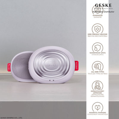 Geske Hello Kitty 智能应用程序引导™声波热能洁面刷 | 5 合 1 - 紫色 2