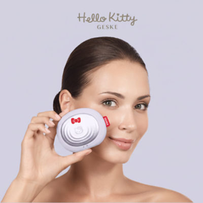 Geske Hello Kitty 智能应用程序引导™声波热能洁面刷 | 5 合 1 - 紫色 3