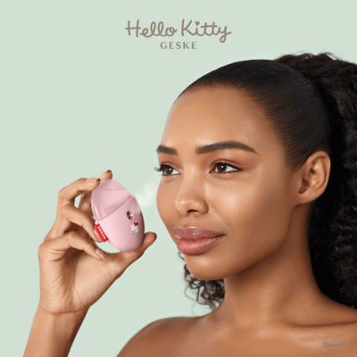 Geske Hello kitty SmartAppGuided™ 面部保湿仪 | 四合一 - 粉色 3