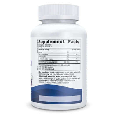 Nordic Naturals 镁软糖 60粒 3