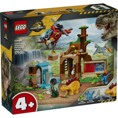 LEGO 乐高 77981 迅猛龙、剑龙和无齿翼龙救援 1