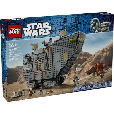 LEGO 乐高 75453 外域沙漠履带车和泥角兽 1
