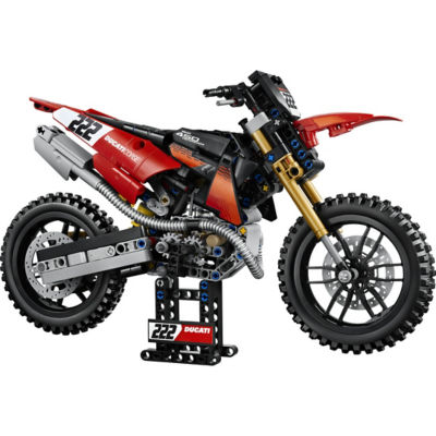 LEGO 乐高 42238 杜卡迪 Desmo450 MX 原厂摩托车 3