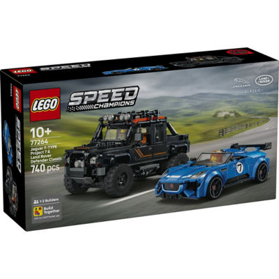 LEGO 乐高 77264 捷豹Project 7&路虎Defender 1