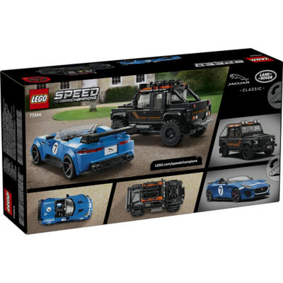 LEGO 乐高 77264 捷豹Project 7&路虎Defender 2