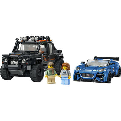 LEGO 乐高 77264 捷豹Project 7&路虎Defender 3