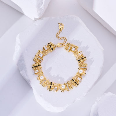 Pearly Lustre Top Grade Freshwater Pearl Bracelet WB00303 | TWEED 4