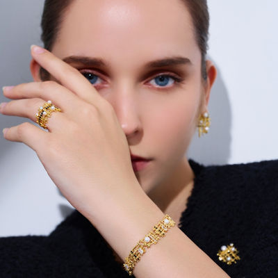 Pearly Lustre Top Grade Freshwater Pearl Bracelet WB00303 | TWEED 5