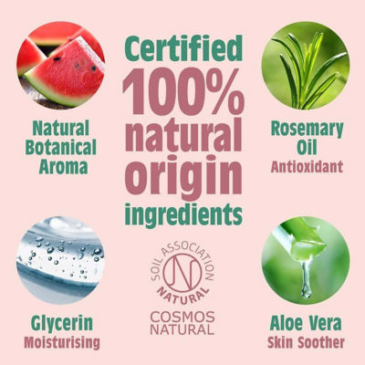 Salt Of The Earth Natural Deodorant Spray Refill Pouch Melon & Cucumber 300ml 4