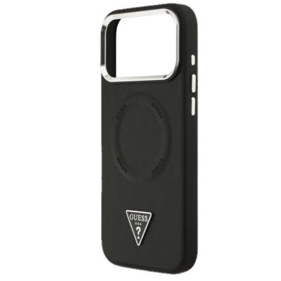 Guess PU Triangle Logo MagSafe Case For iPhone 17 Pro Max 1