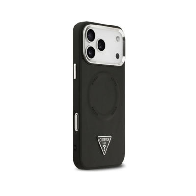 Guess PU Triangle Logo MagSafe Case For iPhone 17 Pro Max 3