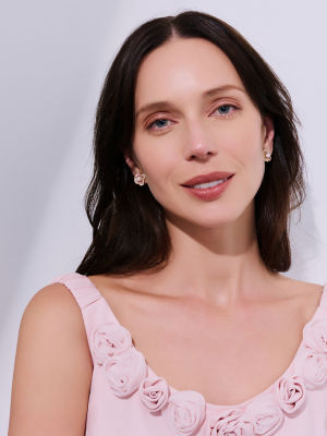 Pearly Lustre Top Grade Freshwater Pearl Earrings WE00940 | BLOOM 3