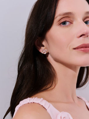 Pearly Lustre Top Grade Freshwater Pearl Earrings WE00940 | BLOOM 5