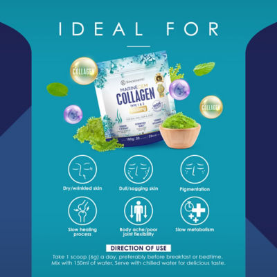 KINOHIMITSU [Bundle of 4] Kinohimitsu MarineGem Collagen 180g 5