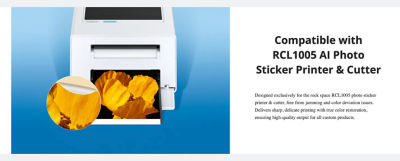 Rock Space Photo Sticker Paper Set 4