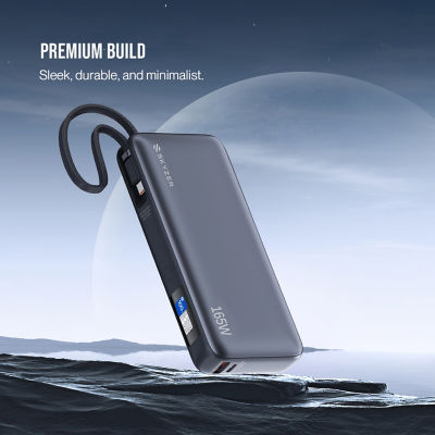 SKYZER PB257GY | 20,000mAh 165W Fast Charging Power Bank 11