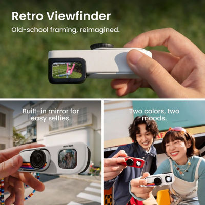 Insta360 GO 3S Retro Limited Edition Action Camera, 64GB 6