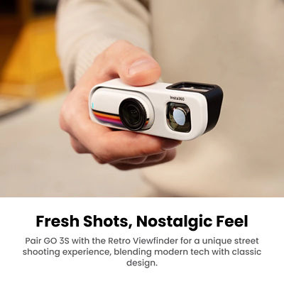 Insta360 GO 3S Retro Limited Edition Action Camera, 64GB 7