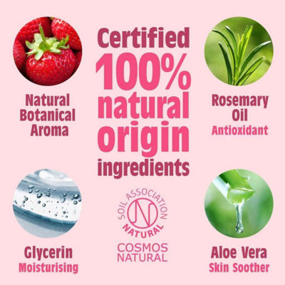 Salt Of The Earth Natural Deodorant Spray Refill Pouch Fresh Strawberry 300ml 5