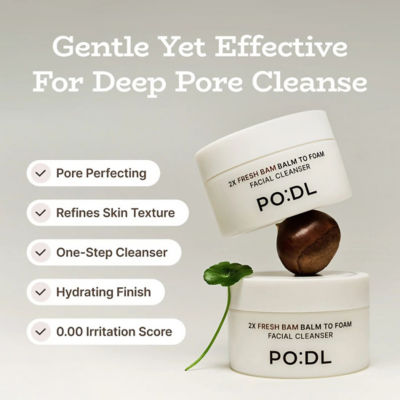 PO:DL [Bundle of 2] PO:DL 2X Fresh Bam Balm To Foam 130ml 5